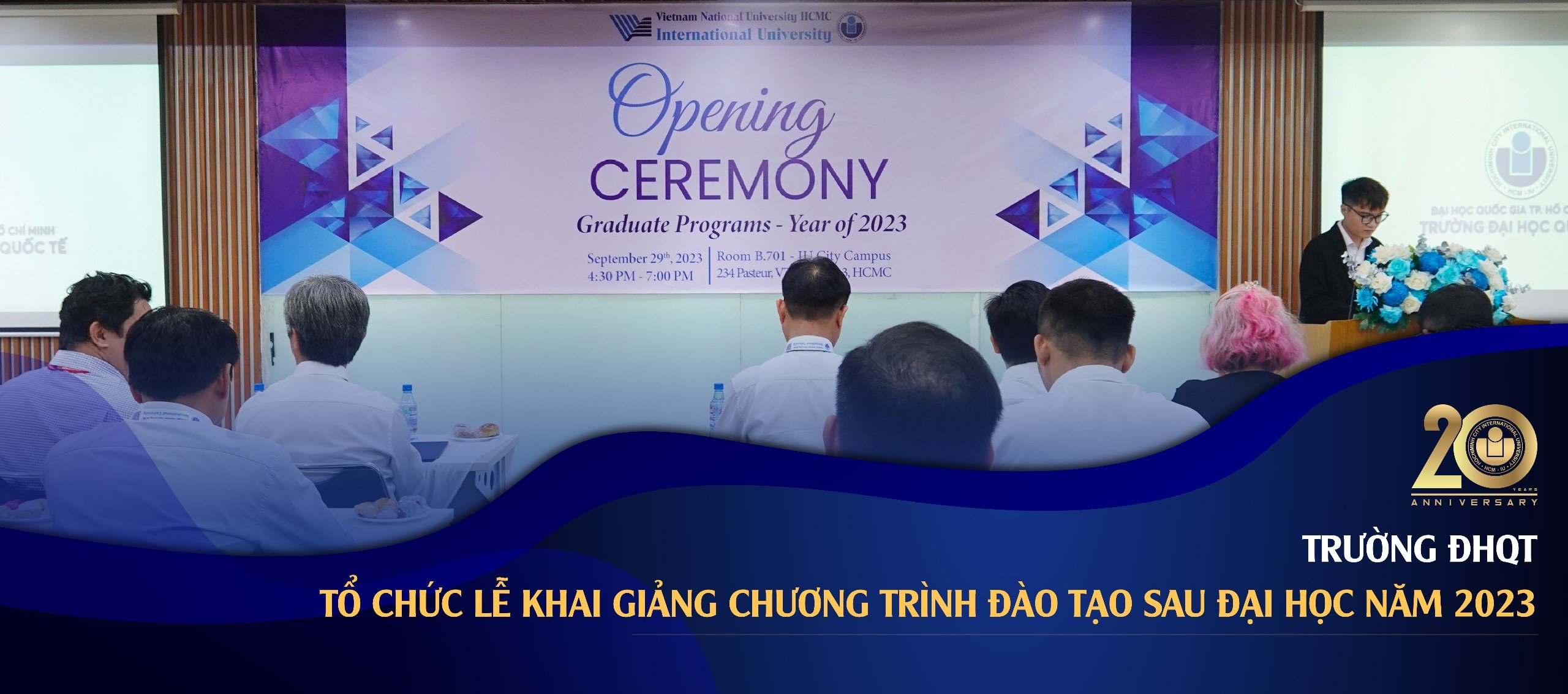 TRƯỜNG ĐH QUỐC TẾ ĐÓN HƠN 150 HỌC VIÊN, NGHIÊN CỨU SINH NĂM 2023