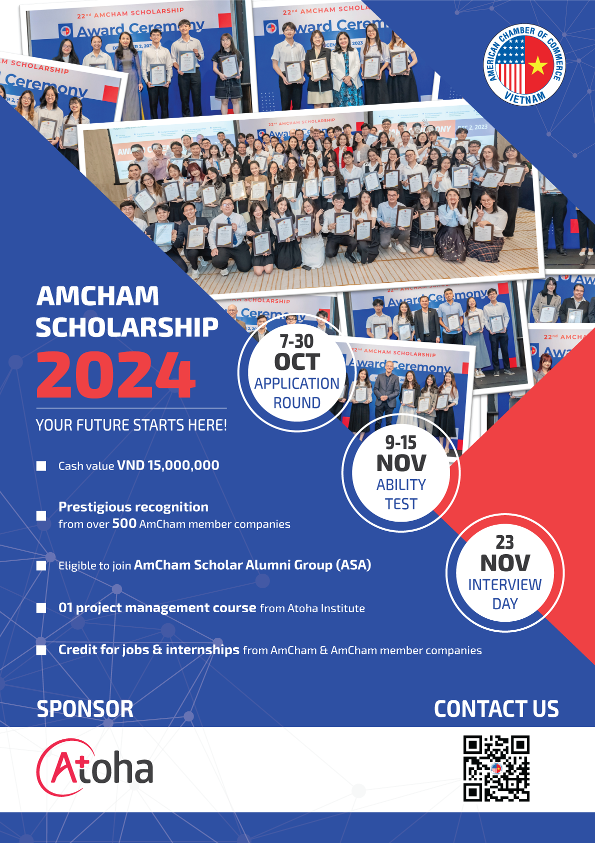 Chương trình Học bổng Amcham 2024